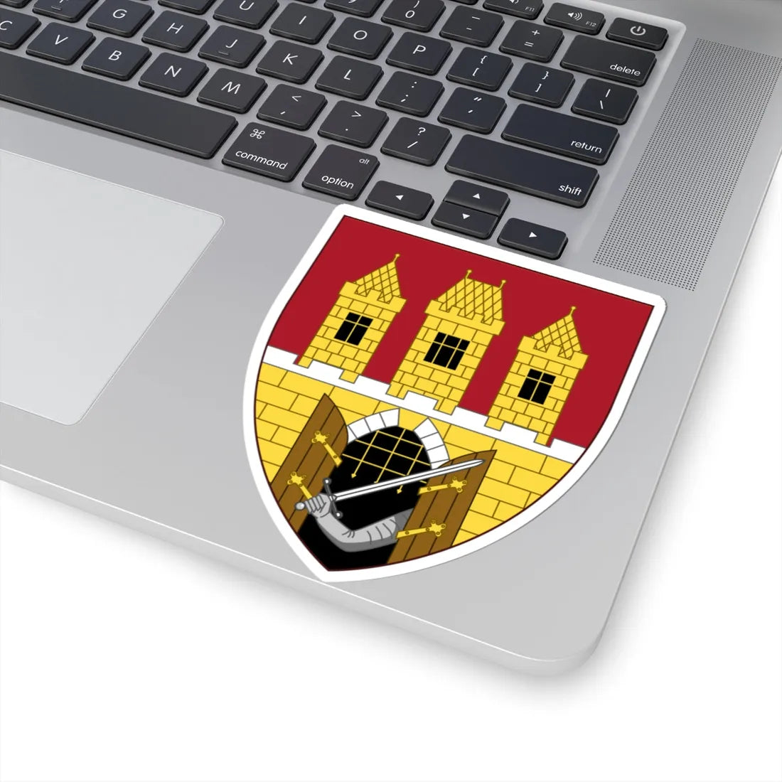 Insigne Pragae (Czech Republic) (Coat of Arms) STICKER Vinyl Kiss-Cut Decal - The Sticker Space