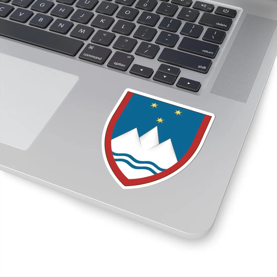 Insigne Slovenicum (Slovenia) (Coat of Arms) STICKER Vinyl Kiss-Cut Decal - The Sticker Space