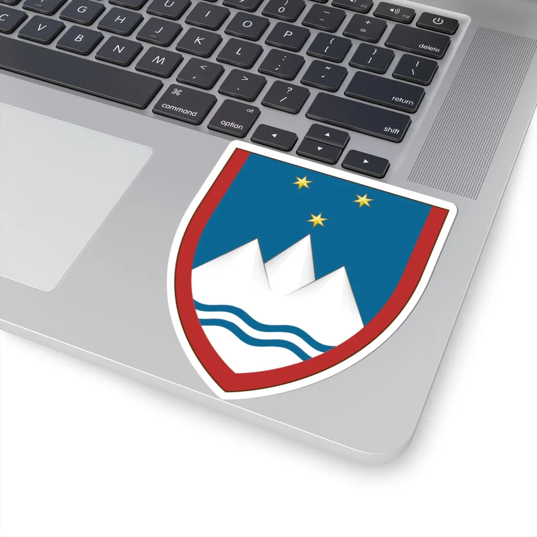 Insigne Slovenicum (Slovenia) (Coat of Arms) STICKER Vinyl Kiss-Cut Decal - The Sticker Space
