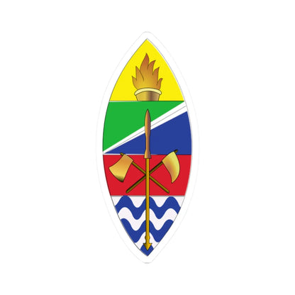 Insigne Tanzaniae (Tanzania) (Coat of Arms) STICKER Vinyl Kiss-Cut Decal 2 Inch White - The Sticker Space
