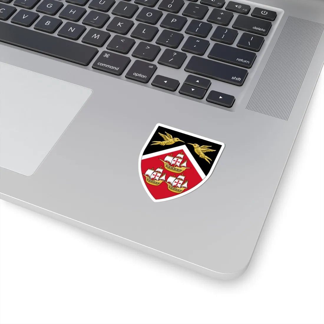 Insigne Trinitatis et Tobaci (Trinidad and Tobago) (Coat of Arms) STICKER Vinyl Kiss-Cut Decal - The Sticker Space