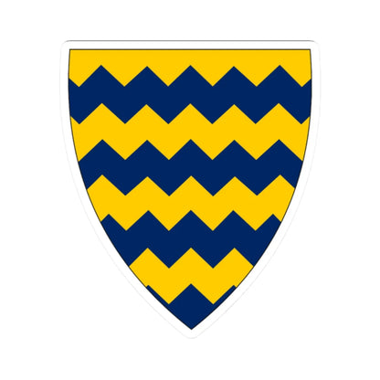 Insigne Tzadiae (Chad) (Coat of Arms) STICKER Vinyl Kiss-Cut Decal 2 Inch White - The Sticker Space