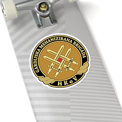 Insignia Croatia Army GMBR v1 (Croatia) (Coat of Arms) STICKER Vinyl Kiss-Cut Decal - The Sticker Space