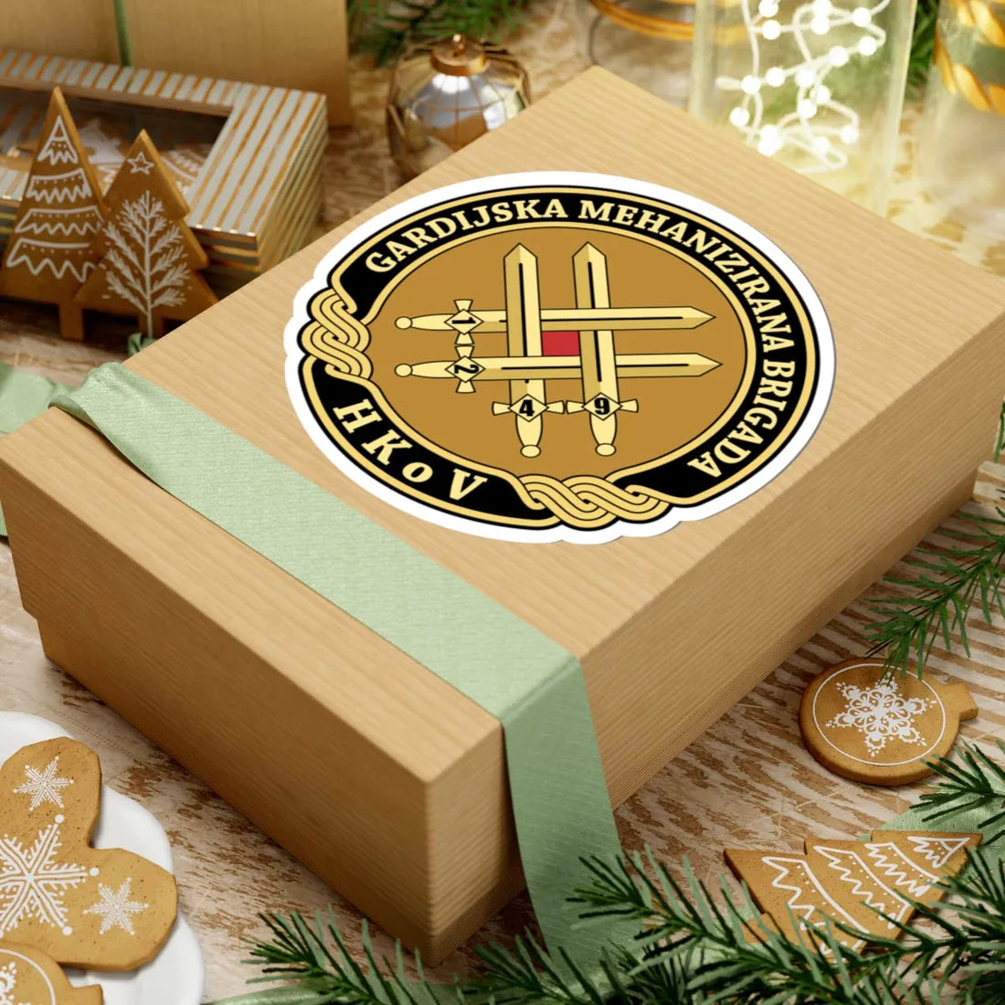 Insignia Croatia Army GMBR v1 (Croatia) (Coat of Arms) STICKER Vinyl Kiss-Cut Decal - The Sticker Space