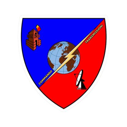 Insignia Italy Army Commando Transmissioni (Italy) (Coat of Arms) STICKER Vinyl Kiss-Cut Decal 2 Inch White - The Sticker Space