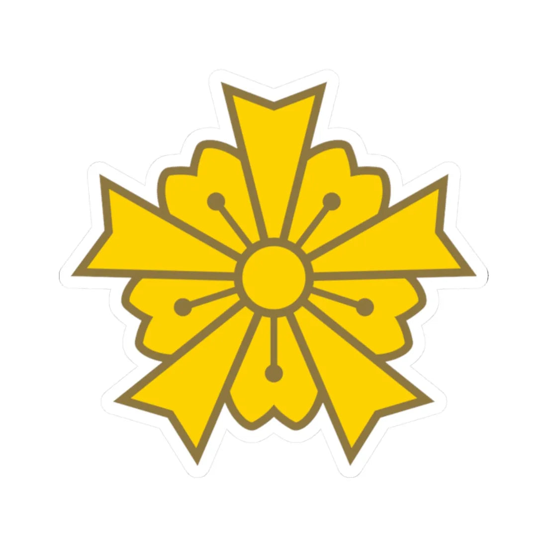 Insignia of Keibōdan (Japan) (Coat of Arms) STICKER Vinyl Kiss-Cut Decal - The Sticker Space