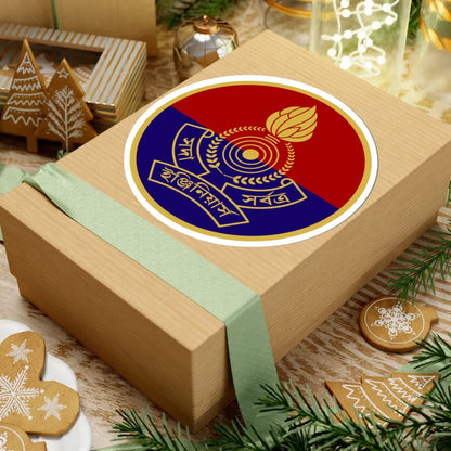 Insignia of the Bangladesh Army Corps of Engineers (Bangladesh) (Coat of Arms) STICKER Vinyl Kiss-Cut Decal - The Sticker Space