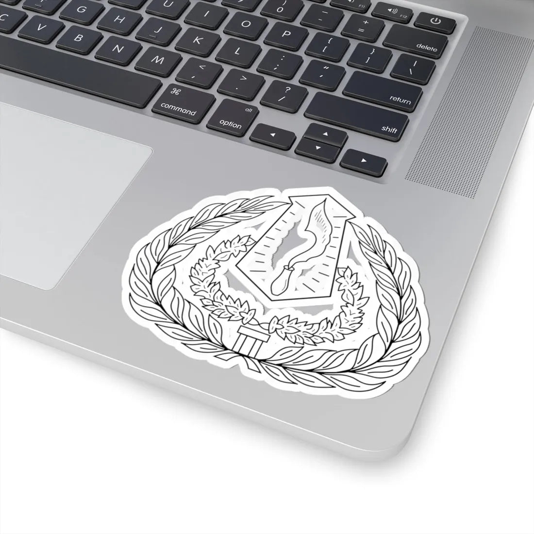 Insignia of the Pasundan Police Department (Indonesia) (Coat of Arms) STICKER Vinyl Kiss-Cut Decal - The Sticker Space