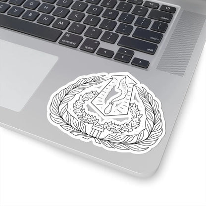 Insignia of the Pasundan Police Department (Indonesia) (Coat of Arms) STICKER Vinyl Kiss-Cut Decal - The Sticker Space