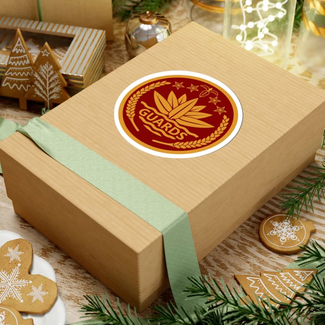 Insignia of the President Guard Regiment PGR (Bangladesh) (Coat of Arms) STICKER Vinyl Kiss-Cut Decal - The Sticker Space