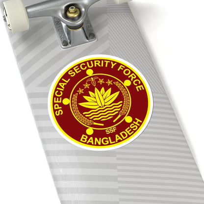 Insignia of the Special Security Force (Bangladesh) (Coat of Arms) STICKER Vinyl Kiss-Cut Decal - The Sticker Space