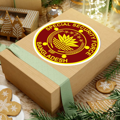 Insignia of the Special Security Force (Bangladesh) (Coat of Arms) STICKER Vinyl Kiss-Cut Decal - The Sticker Space