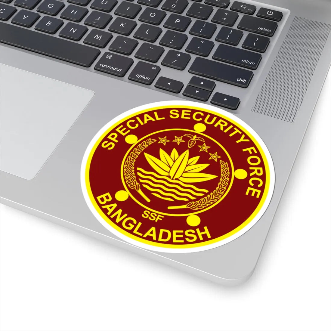 Insignia of the Special Security Force (Bangladesh) (Coat of Arms) STICKER Vinyl Kiss-Cut Decal - The Sticker Space