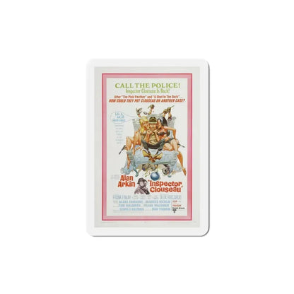 Inspector Clouseau 1968 Movie Poster Refrigerator Magnet 4 Inch - The Sticker Space