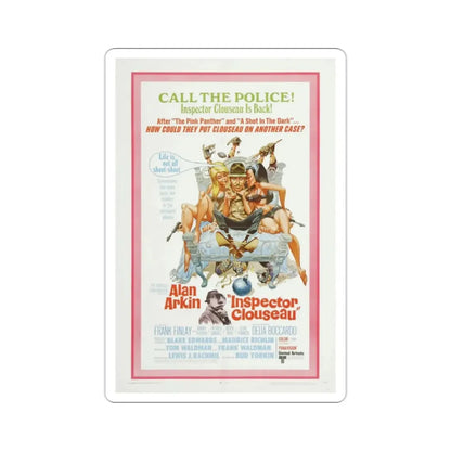 Inspector Clouseau 1968 Movie Poster STICKER Vinyl Die-Cut Decal - The Sticker Space