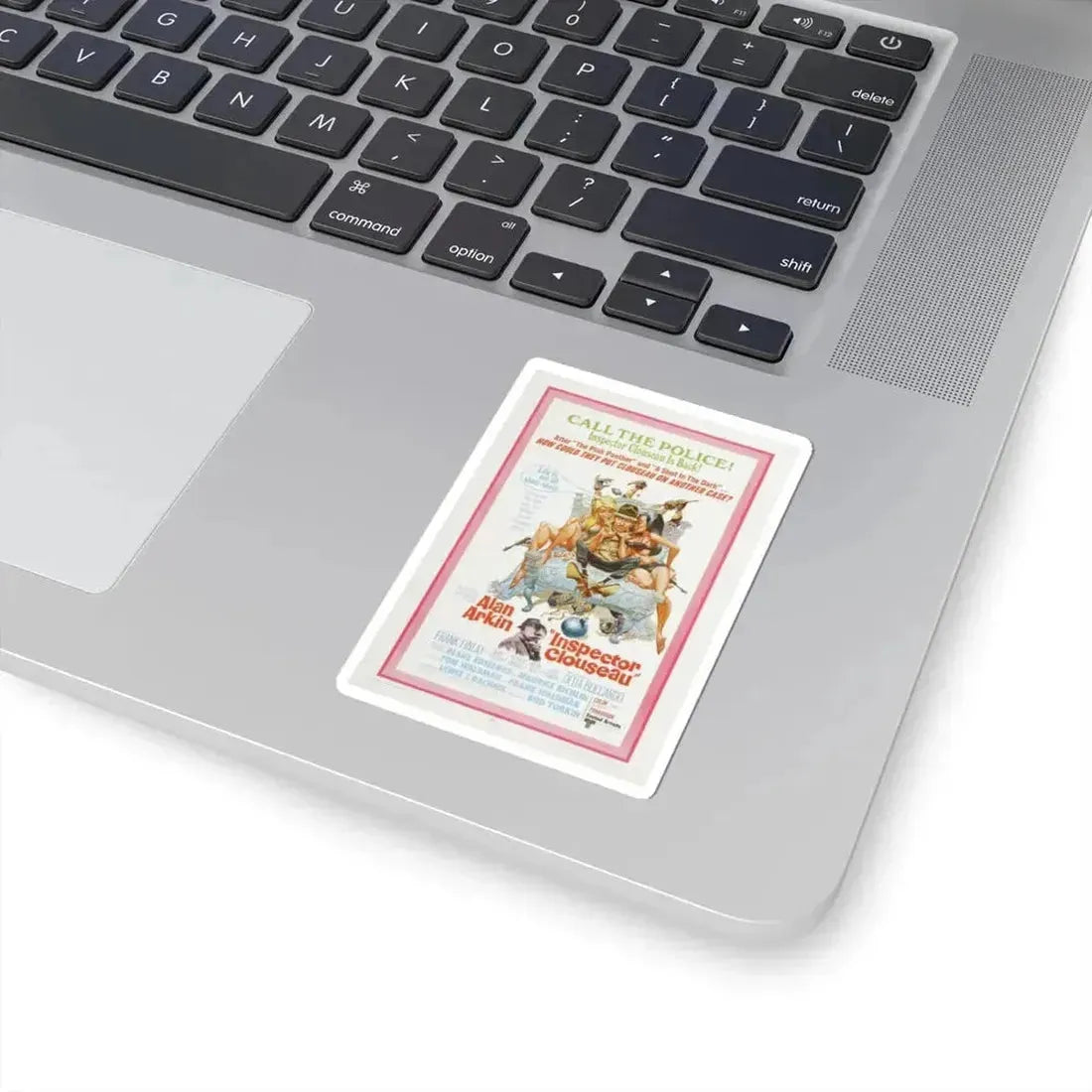 Inspector Clouseau 1968 Movie Poster - STICKER Vinyl Kiss-Cut Decal - The Sticker Space