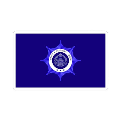 Inspector General of Police Bangladesh Flag (Bangladesh) STICKER Vinyl Kiss-Cut Decal 4 Inch White - The Sticker Space