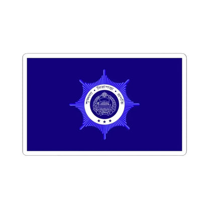 Inspector General of Police Bangladesh Flag (Bangladesh) STICKER Vinyl Kiss-Cut Decal 6 Inch White - The Sticker Space