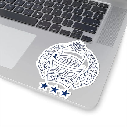 Inspector General of Police Bangladesh Insignia 1972-2003 2009-2025 (Bangladesh) (Coat of Arms) STICKER Vinyl Kiss-Cut Decal - The Sticker Space