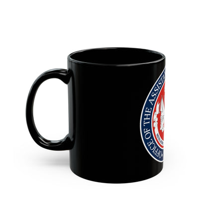 Installations Energy and Environment (U.S. Army) Black Coffee Mug-The Sticker Space