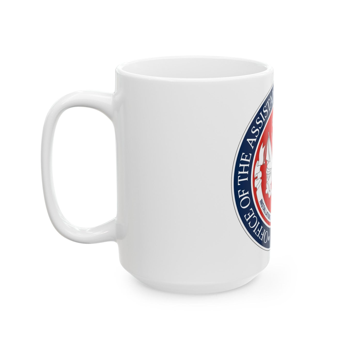 Installations Energy and Environment (U.S. Army) White Coffee Mug-The Sticker Space