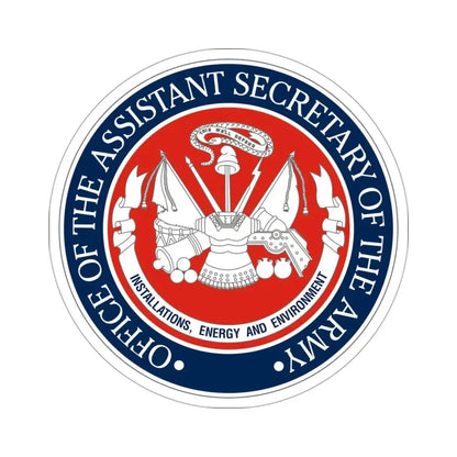 Installations Energy and Environment (U.S. Army) STICKER Vinyl Die-Cut Decal 3 Inch - The Sticker Space