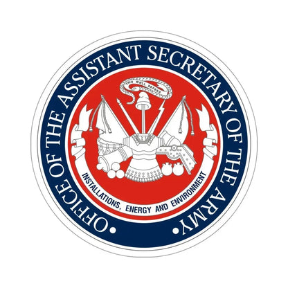Installations Energy and Environment (U.S. Army) STICKER Vinyl Die-Cut Decal 5 Inch - The Sticker Space