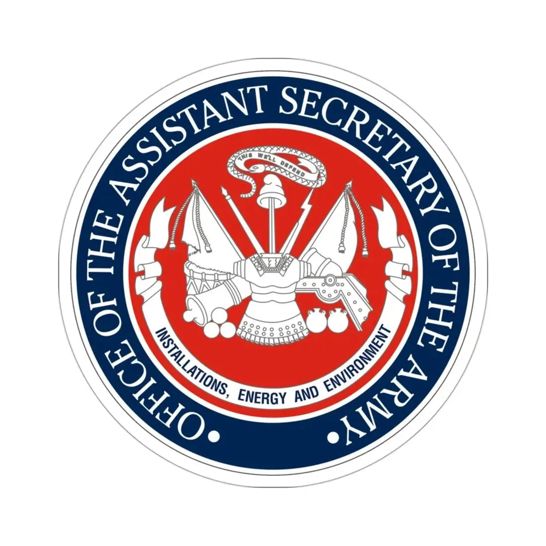 Installations Energy and Environment (U.S. Army) STICKER Vinyl Die-Cut Decal - The Sticker Space
