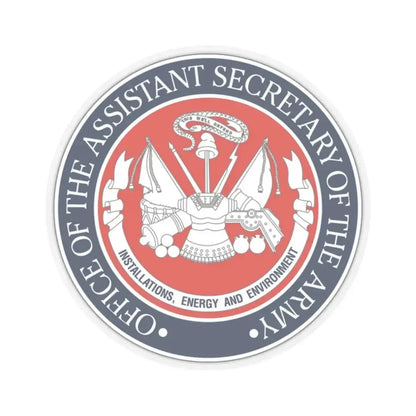 Installations Energy and Environment (U.S. Army) STICKER Vinyl Kiss-Cut Decal 2 Inch Transparent - The Sticker Space