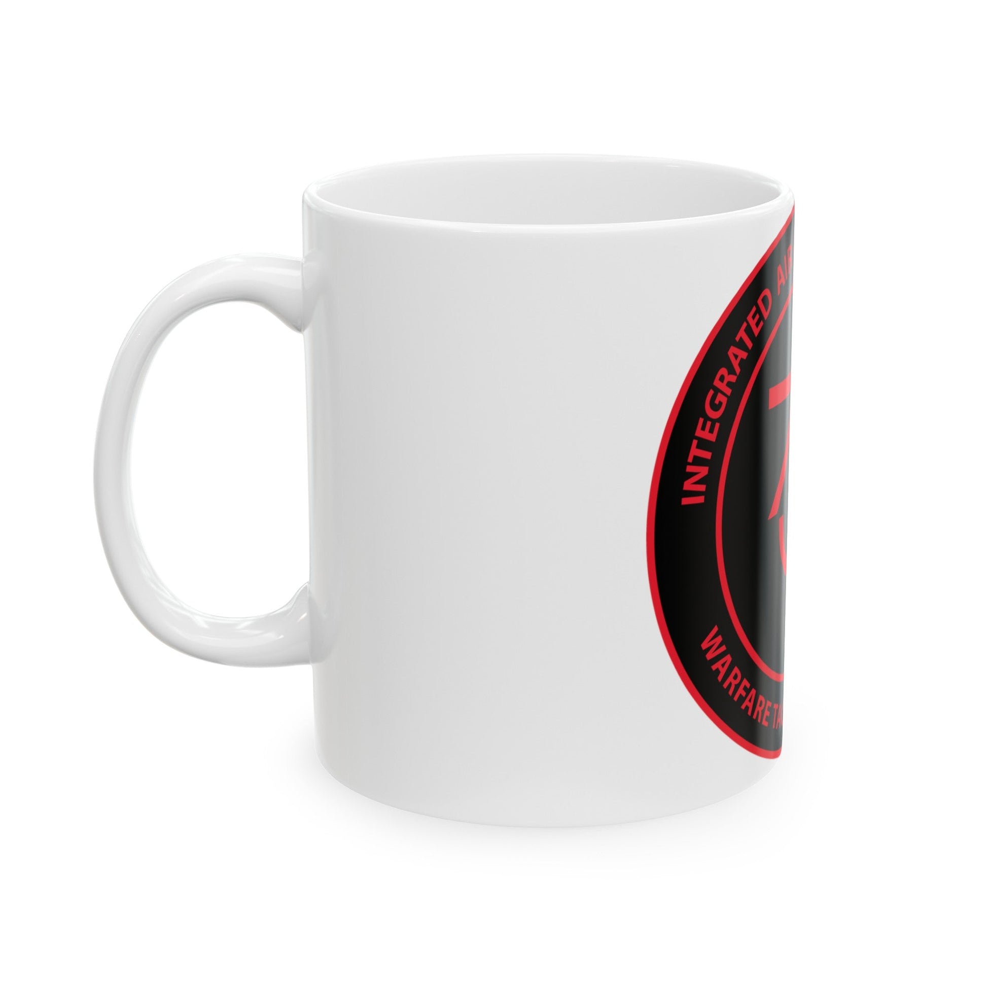 Integrated Air & Missile Defense Warfare Tactics Instructor IAMD WTI (U.S. Navy) White Coffee Mug-The Sticker Space