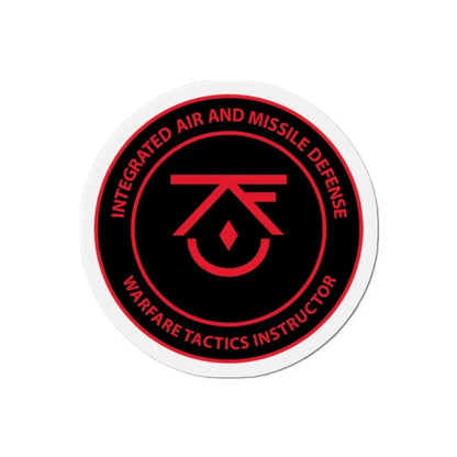 Integrated Air & Missile Defense Warfare Tactics Instructor IAMD WTI (U.S. Navy) Refrigerator Magnet 2 Inch - The Sticker Space