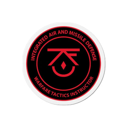 Integrated Air & Missile Defense Warfare Tactics Instructor IAMD WTI (U.S. Navy) Refrigerator Magnet - The Sticker Space