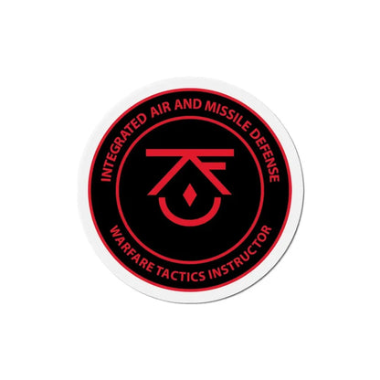 Integrated Air & Missile Defense Warfare Tactics Instructor IAMD WTI (U.S. Navy) Refrigerator Magnet - The Sticker Space