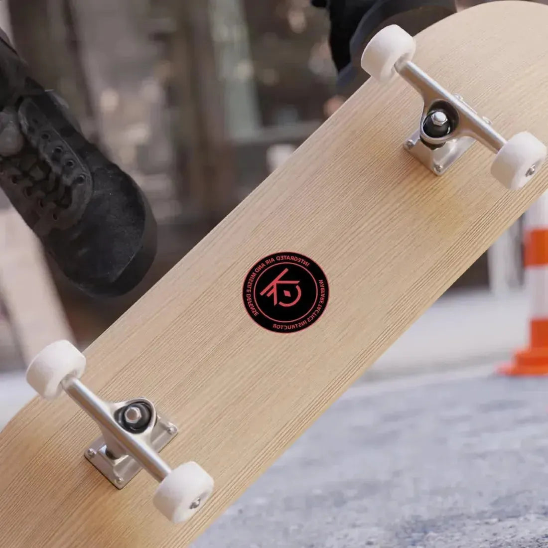 Integrated Air & Missile Defense Warfare Tactics Instructor IAMD WTI (U.S. Navy) REVERSE PRINT Transparent Die-Cut STICKER - The Sticker Space