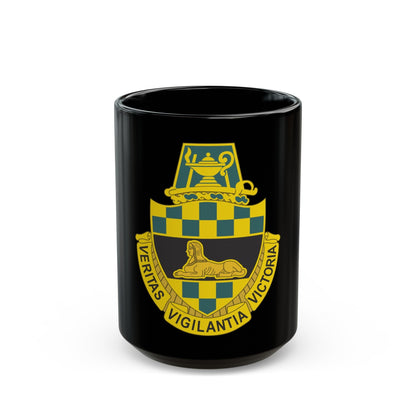 Intelligence Center and School (U.S. Army) Black Coffee Mug-15oz-The Sticker Space