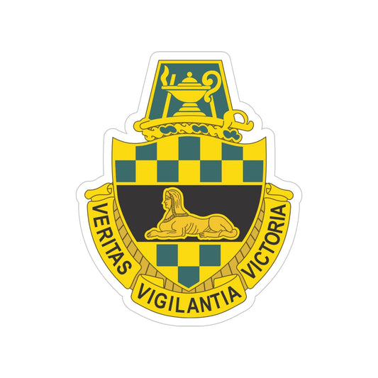 Intelligence Center and School (U.S. Army) Transparent STICKER Die-Cut Vinyl Decal-6 Inch-The Sticker Space