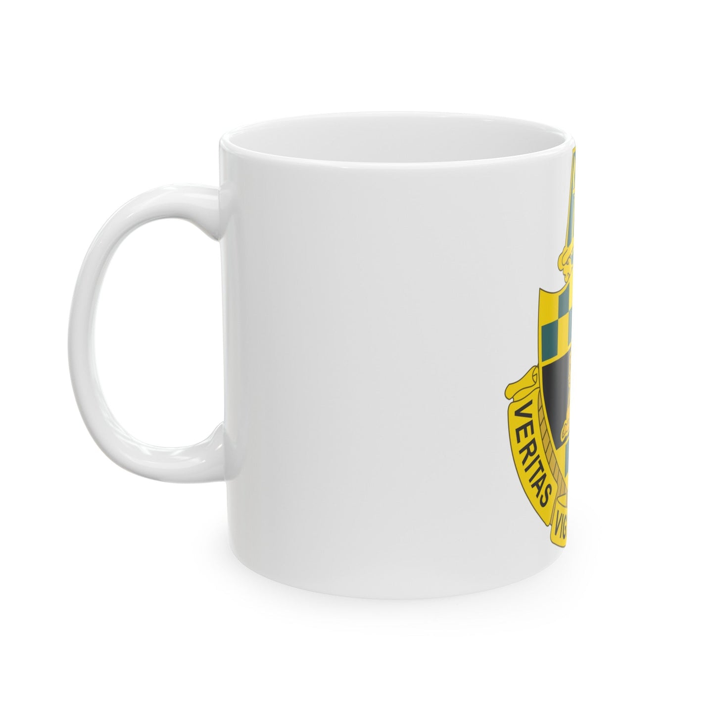 Intelligence Center and School (U.S. Army) White Coffee Mug-The Sticker Space