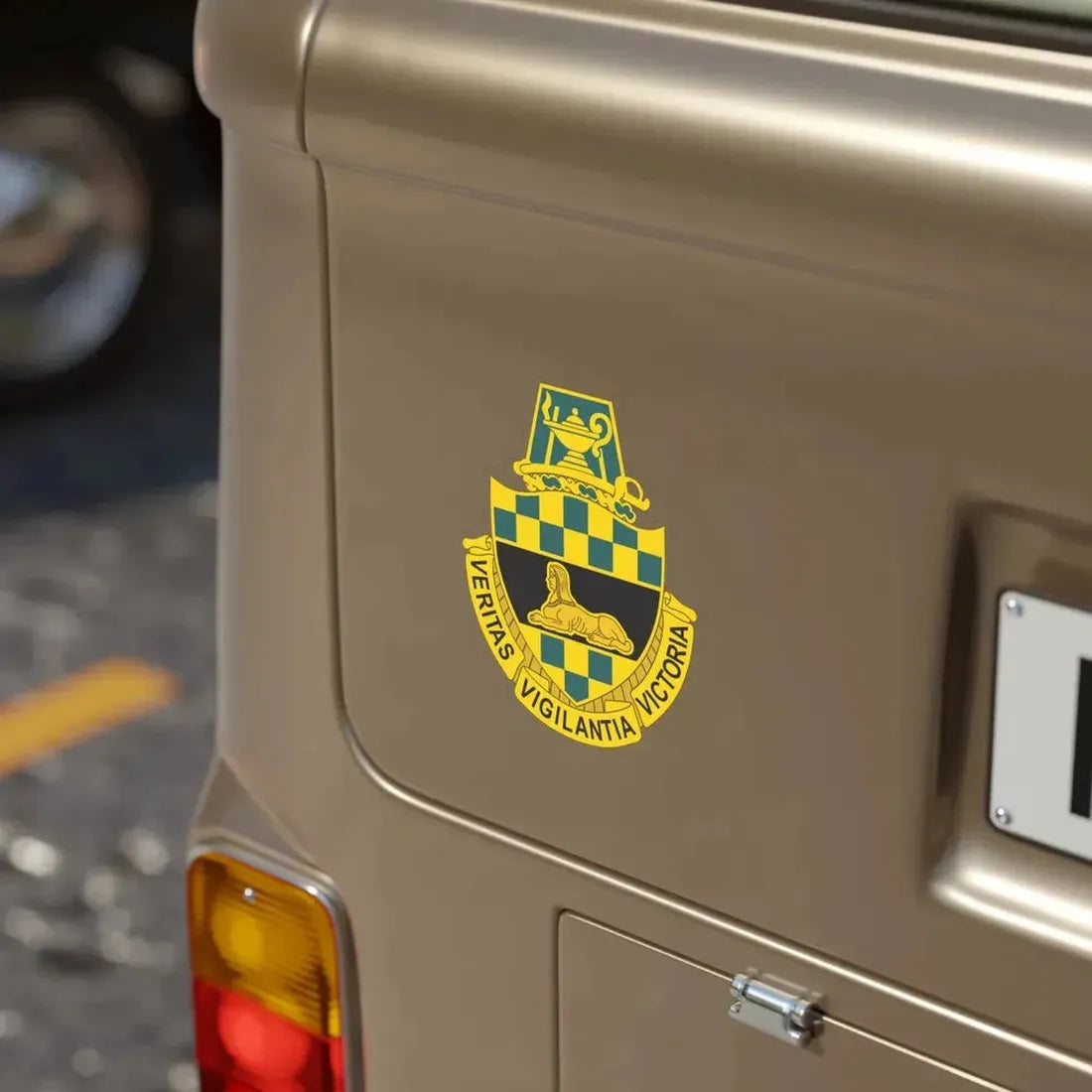 Intelligence Center and School (U.S. Army) Transparent STICKER Die-Cut Vinyl Decal - The Sticker Space