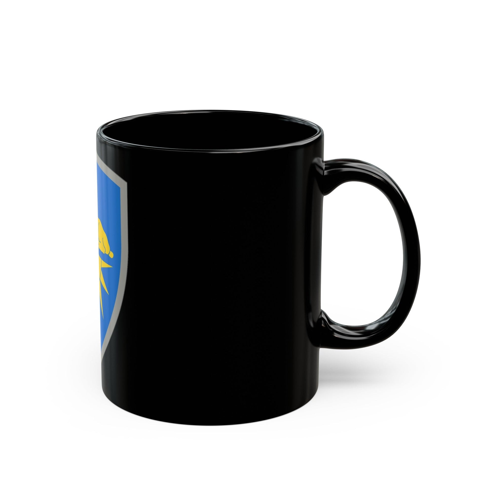 Intelligence Command (U.S. Army) Black Coffee Mug-The Sticker Space