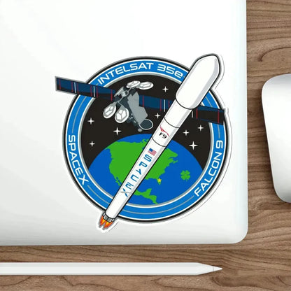 Intelsat 35e (SpaceX) STICKER Vinyl Die-Cut Decal - The Sticker Space