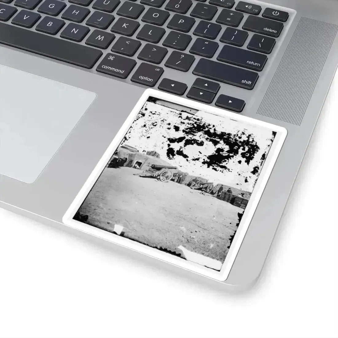 Interior of Fort Putnam on Morris Island (U.S. Civil War) STICKER Vinyl Kiss-Cut Decal - The Sticker Space