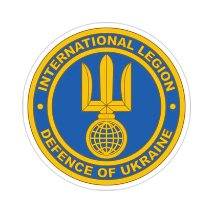 International Legion of Territorial Defense of Ukraine STICKER Vinyl Die-Cut Decal - The Sticker Space