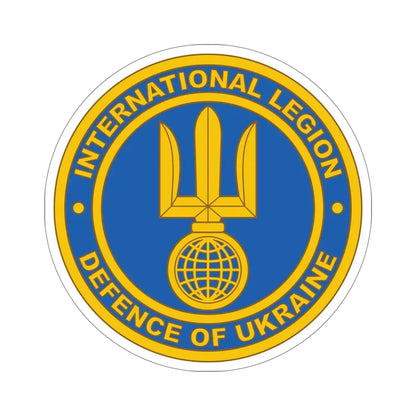 International Legion of Territorial Defense of Ukraine STICKER Vinyl Die-Cut Decal - The Sticker Space