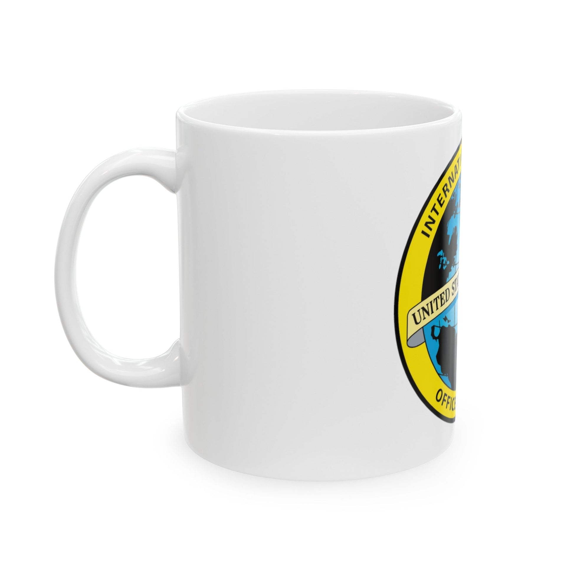 International Maritime Officers School USCG (U.S. Coast Guard) White Coffee Mug-The Sticker Space