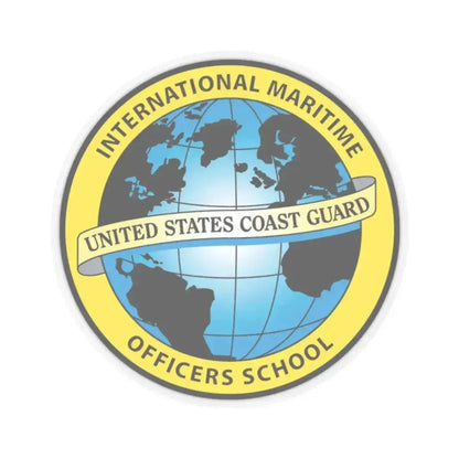 International Maritime Officers School USCG (U.S. Coast Guard) STICKER Vinyl Kiss-Cut Decal 2 Inch Transparent - The Sticker Space