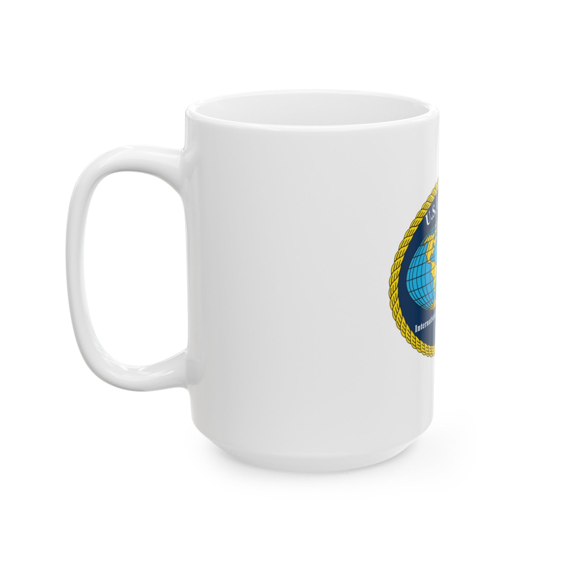 International Port Security Program USCG (U.S. Coast Guard) White Coffee Mug-The Sticker Space