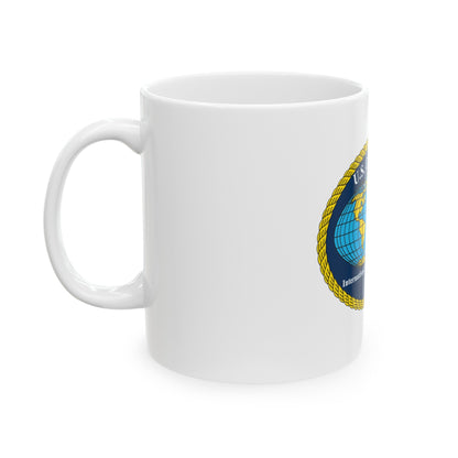 International Port Security Program USCG (U.S. Coast Guard) White Coffee Mug-The Sticker Space