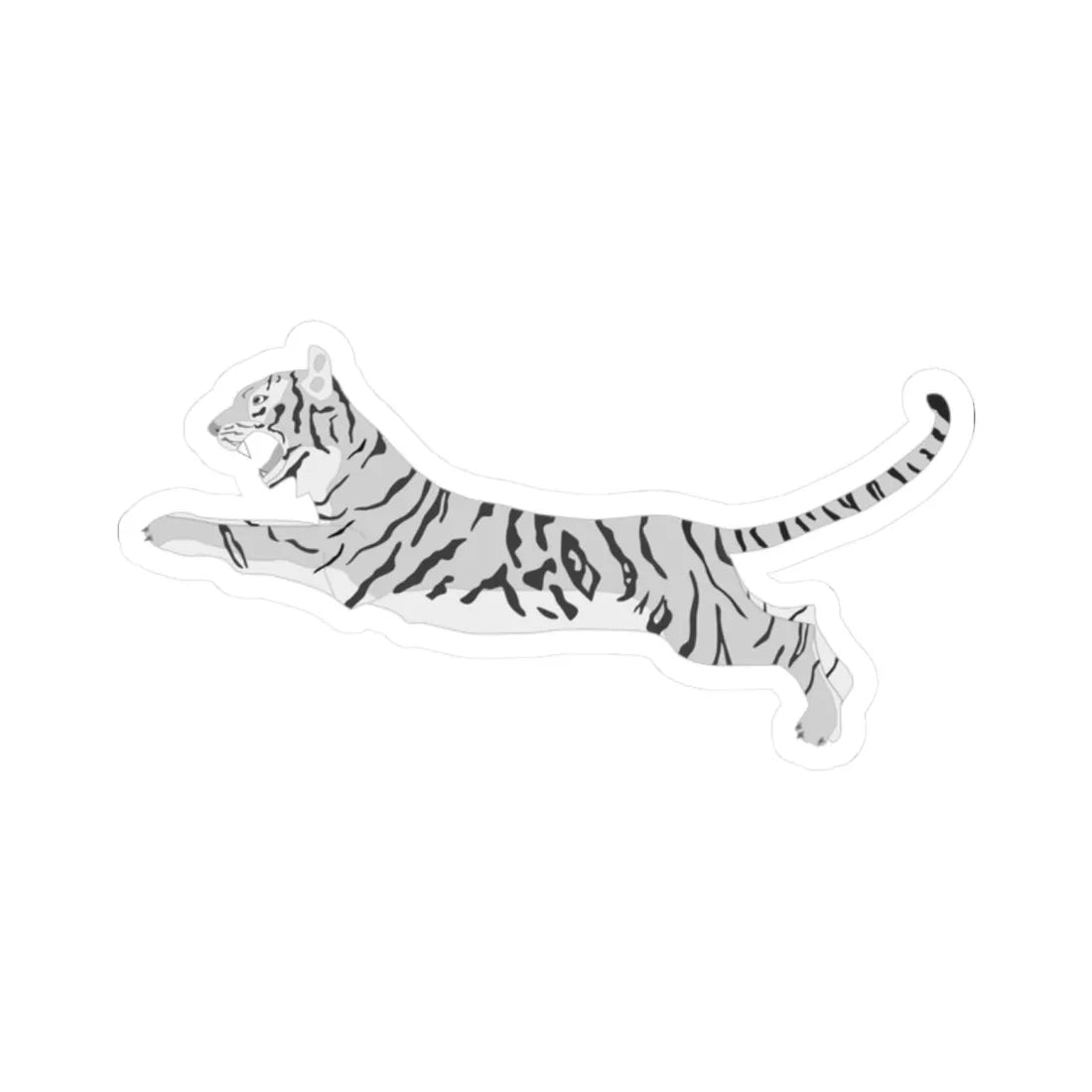 Interpreted Azad Hind Gov. emblem (India) (Coat of Arms) STICKER Vinyl Kiss-Cut Decal 2 Inch White - The Sticker Space