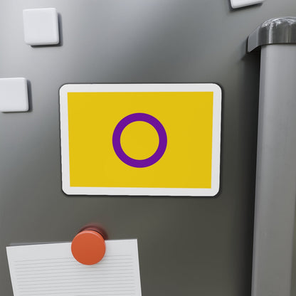 Intersex Pride Flag - Die-Cut Magnet-The Sticker Space