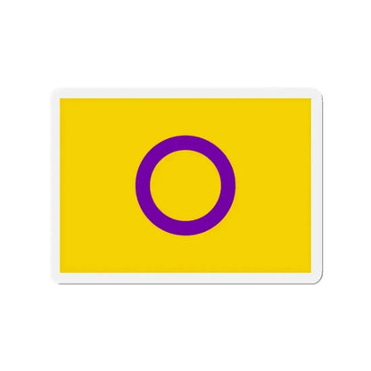 Intersex Pride Flag - Refrigerator Magnet 2 Inch - The Sticker Space